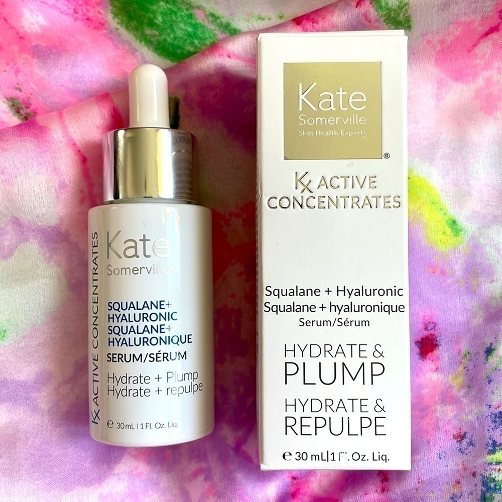 Brand New Kate Somerville Kx Active Concentrates Squalane + Hyaluronic Serum